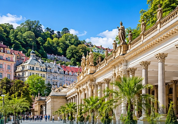 Czech Republic spa destination scenery
